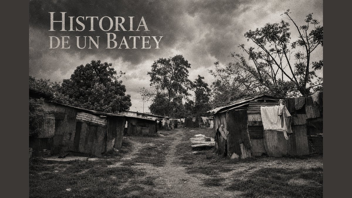 Ilustración para el documental Historia de un Batey